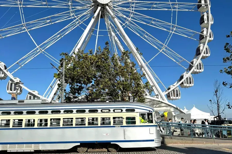 Das SkyStar Wheel am Fisherman's Wharf